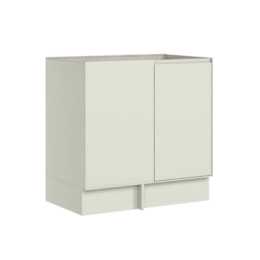 Balcão Canto Reto Fineze 84cm 1 Porta Areia – Henn