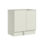 Balcão Canto Reto Fineze 84cm 1 Porta Areia – Henn