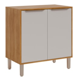 Balcão de Cozinha Divina Esplêndida Brilhante Celeste Áurea 80cm Cinamomo/Off White com Tampo MDF - MGM Balcão de Cozinha Divina Esplêndida Brilhante Celeste Áurea 80cm Cinamomo/Off White com Tampo MDF - MGM
