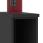 Balcão Nicho Firenze 20cm Chumbo/Titânio com Tampo MDF - Indékes