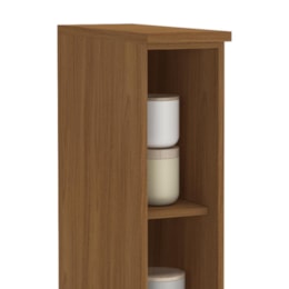 Balcão Nicho Monza 20cm Freijó com Tampo MDF - Indékes Balcão Nicho Monza 20cm Freijó com Tampo MDF - Indékes