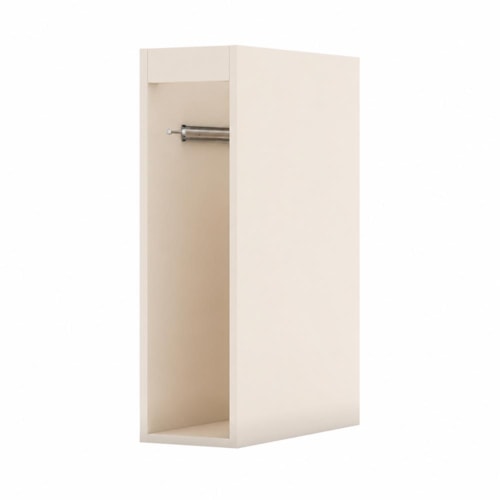 Balcão Porta Toalha 20cm Connect Off White - Móveis Henn 