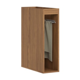 Balcão Porta Toalha Requinte 20cm Nature sem Tampo - Móveis Henn