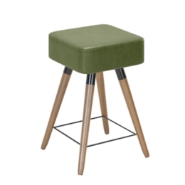 Banco Baixo Rio 50 cm Verde - Salaone Banco Baixo Rio 50 cm Verde - Salaone