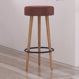 Banco Banqueta Londres Telha - Salaone Banco Banqueta Londres Telha - Salaone