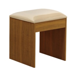 Banqueta Almofadada para Penteadeira Camarim Maia Freijó - Móveis Luapa 