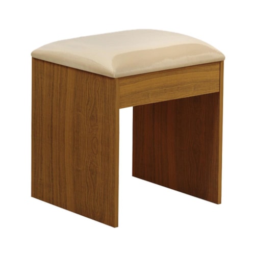 Banqueta Almofadada para Penteadeira Camarim Maia Freijó - Móveis Luapa 