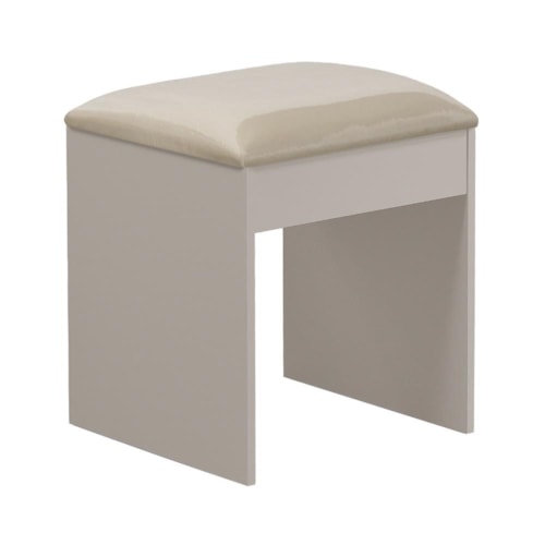 Banqueta Almofadada para Penteadeira Camarim Maia Maní - Móveis Luapa 