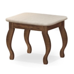 Banqueta Almofadada para Penteadeira Camarim Malbec - Móveis Luapa Banqueta Almofadada para Penteadeira Camarim Malbec - Móveis Luapa