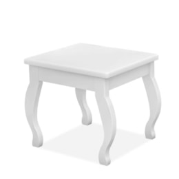 Banqueta para Penteadeira Camarim Branco - Móveis Luapa Banqueta para Penteadeira Camarim Branco - Móveis Luapa