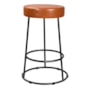 Banqueta Roma 70cm Couríssimo Amarula - Salaone