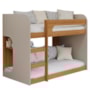 Beliche Montessoriana Ema Nature/Off White com Proteção e Colchões Light D33 - Permóbili Baby