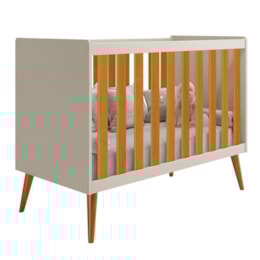 Berço Americano Isis Areia/Savana - Reller Móveis   Berço Americano Isis Areia/Savana - Reller Móveis