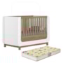 Berço Americano Mini Cama Aconchego com Colchão Supreme - Móveis Henn