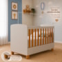 Berço Americano Mini Cama Apolo Areia/Savana - Reller