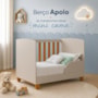 Berço Americano Mini Cama Apolo Areia/Savana - Reller