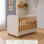 Berço Americano Mini Cama Apolo Areia/Savana - Reller