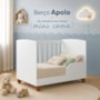 Berço Americano Mini Cama Apolo Branco - Reller