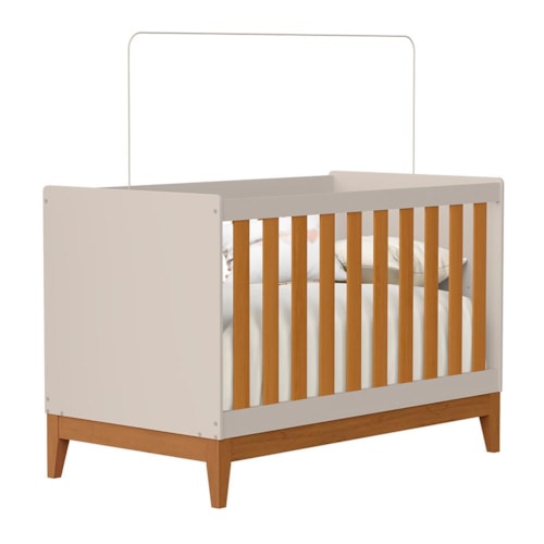 Berço Americano Mini Cama Flip Areia Fosco/Savana - Reller Móveis