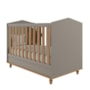 Berço Americano Mini Cama Mimo Fendi/Nature - Permóbili Baby