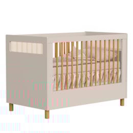 Berço Americano Mini Cama Ollie Areia Fosco - Reller Móveis