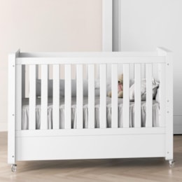 Berço Americano Tutto New Branco Soft com Capitonê - Matic Móveis Berço Americano Tutto New Branco Soft com Capitonê - Matic Móveis