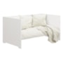 Berço Evolution 4 em 1 Branco Fosco com Colchão para Mini Berço - Reller Móveis