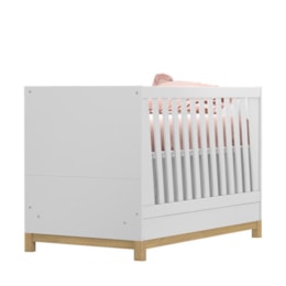 Berço Mini Cama Alegria Branco Fosco - Móveis Henn 