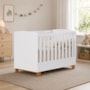 Berço Mini Cama Apolo Branco Fosco com Colchão Supreme - Reller Móveis