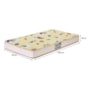 Berço Mini Cama Apolo Branco Fosco com Colchão Supreme - Reller Móveis