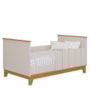 Berço Mini Cama Biscoito Off White/Nature com Colchão Physical - Permóbili Baby