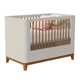 Berço Mini Cama Boom Plus Classic Areia Fosco - Reller Móveis Berço Mini Cama Boom Plus Classic Areia Fosco - Reller Móveis