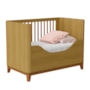 Berço Mini Cama Boom Plus Classic Savana Fosco com Colchão Baby Physical - Reller Móveis