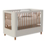 Berço Mini Cama Boom Slim Nordic Areia Fosco com Colchão Baby Physical - Reller Móveis