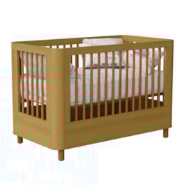 Berço Mini Cama Boom Slim Nordic Savana Fosco - Reller Móveis Berço Mini Cama Boom Slim Nordic Savana Fosco - Reller Móveis