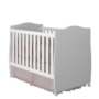 Berço Mini Cama Conforto Branco com Colchão Physical - Permóbili Baby