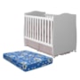 Berço Mini Cama Conforto Branco com Colchão Physical - Permóbili Baby