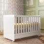 Berço Mini Cama Encanto Branco com Colchão Supreme - Peternella Móveis