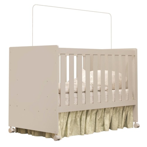 Berço Mini Cama Katatau Flex Areia Fosco - Reller Móveis