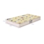 Berço Mini Cama Katatau Flex Areia Fosco/Savana Fosco com Colchão D18 de 10cm - Reller Móveis