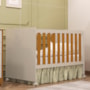 Berço Mini Cama Katatau Flex Areia Fosco/Savana Fosco - Reller Móveis