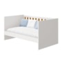 Berço Mini Cama Katatau Flex Branco/Savana - Reller Móveis