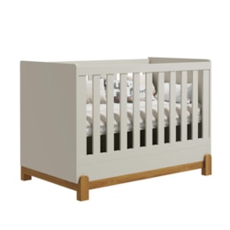 Berço Mini Cama Lotus Liso Areia Fosco - Reller Móveis Berço Mini Cama Lotus Liso Areia Fosco - Reller Móveis