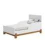 Berço Mini Cama Lotus Liso Branco Fosco - Reller Móveis