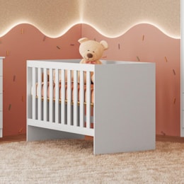 Berço Mini Cama Soft Branco – Tigus Móveis