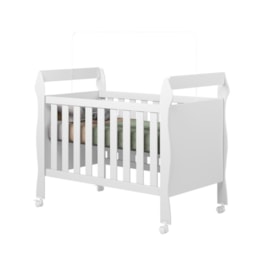 Berço Mini Cama Soninho Branco – Tigus Móveis