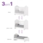 Berço Mini Cama Vanila Branco - Móveis Henn