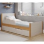 Bicama Elza Nature/Off White com Proteção - Permóbili Baby