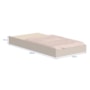 Bicama Sofá Lotus Areia Fosco com Colchões Light D33 e Physical D20 - Reller Móveis