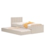Bicama Sofá Lotus Areia Fosco com Colchões Light D33 e Physical D20 - Reller Móveis